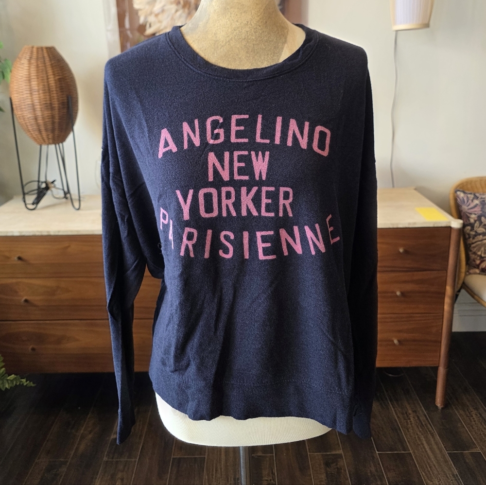 SUNDRY Long Sleeve Sweatshirt Sz 4 👕👚 #Sweatshirt #Fashion #Clothing